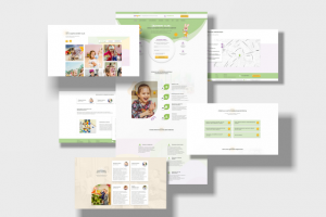 Сайт сети детских садов "Бамбини-Клаб"