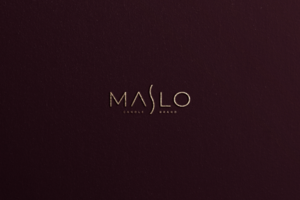 Разработка логотипа для бренда свечей "Maslo"