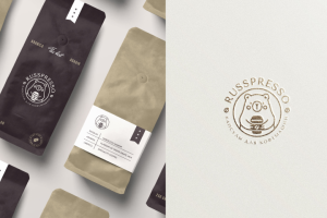 Логотип для кофейного бренда