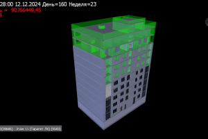 Визуализация процесса строительства