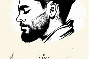 логотип для barbershop