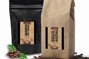 Этикетка для упаковки кофе