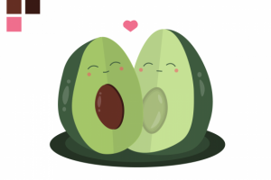Иллюстрация "Авокадо"