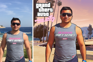 Обработка в стиле ГТА