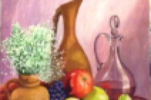 Натюрморт (гуашь)