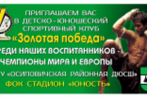 Билборд для школы муай тай