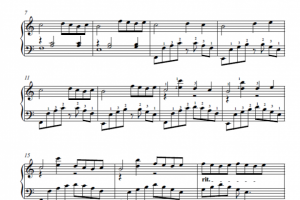 Подбор нот на слух