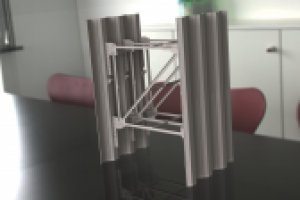 Модель причальной секции