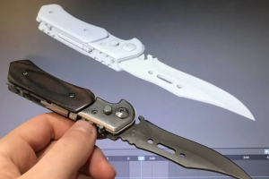 Моделирование и анимация раскладного ножа