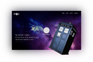 Концепт он-лайн сервиса просмотра сериала "Доктор Кто"