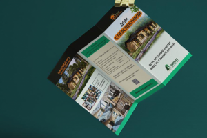 Лифлет строительство домов