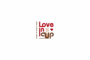 Логотип кофейни Love in cup