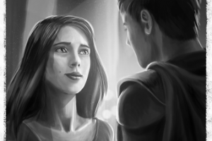 Иллюстрация к книге Д. Фостера "На разных берегах"