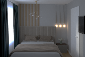 Визуализация спальни