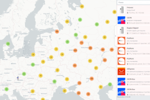 Поиск мест под бизнес-идею