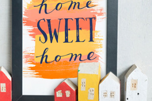 Постер Home sweet home