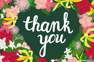 Открытка Thank you