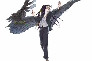 Персонаж с крыльями