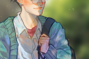 Арт персонажа из аниме