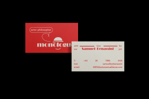 Monologue визитка