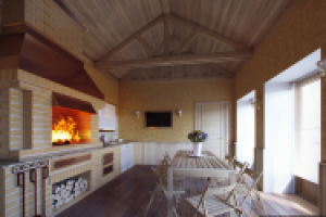 Комната отдыха в бане