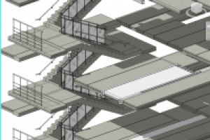 BIM МОДЕЛЬ ШКОЛЫ ДЕТСКОГО САДА КЖ