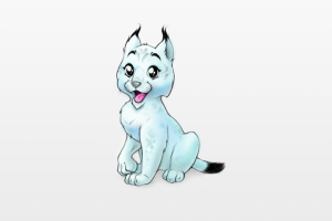 Персонаж «Белый рысёнок»