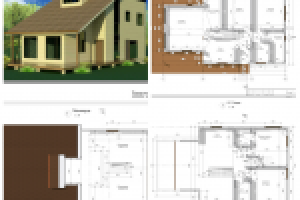 Проект дома в Королеве
