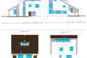 Фасады дом в Королева SIP панели