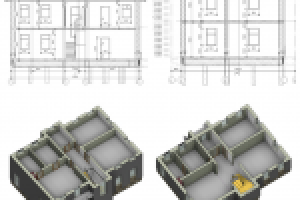 Проект Британи 3D срезы и планы