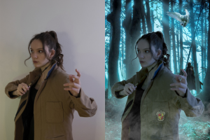 Обработка в стиле Гарри Поттер