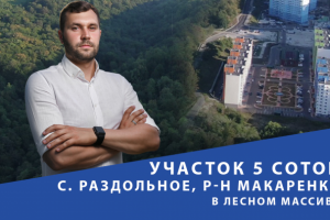 Монтаж видео об участке + превью