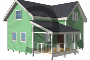 проект каркасного дома