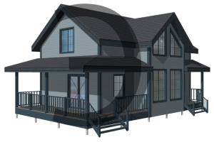 проект каркасного дома