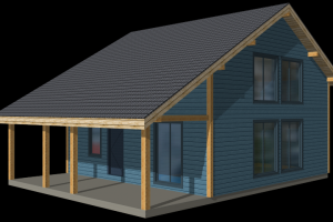 проект каркасного дома