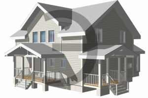 проект каркасного дома