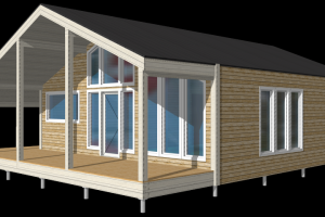 проект каркасного дома