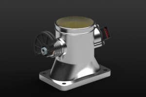 Дроссельный узел двигателя ЗМЗ-5231.10 в сборе