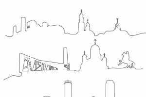 Екатеринбург line art