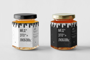 Дизайн баночек для меда