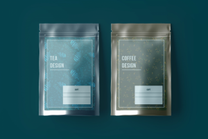 Дизайн упаковки для чая и кофе на зип локе