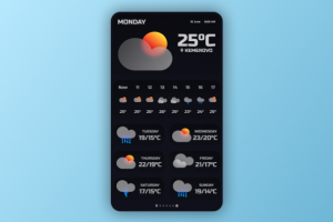 Мобильное приложение «Погода»