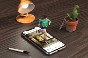 Scrolling scene/Motion 3D