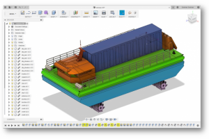 Проектирование амфибийной платформы.