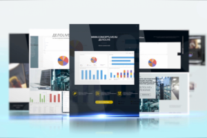 Презентационный ролик -  монтаж, анимация, визуальные эффекты