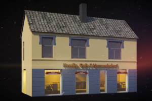 3D реклама кафе