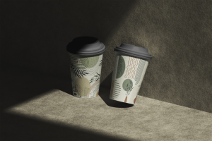 стаканы пастельный узор