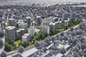 Проект квартала застройки г. Дубна