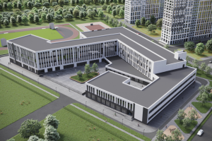 Концепция фасада школы