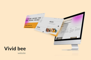 Вебсайт для Vivid bee